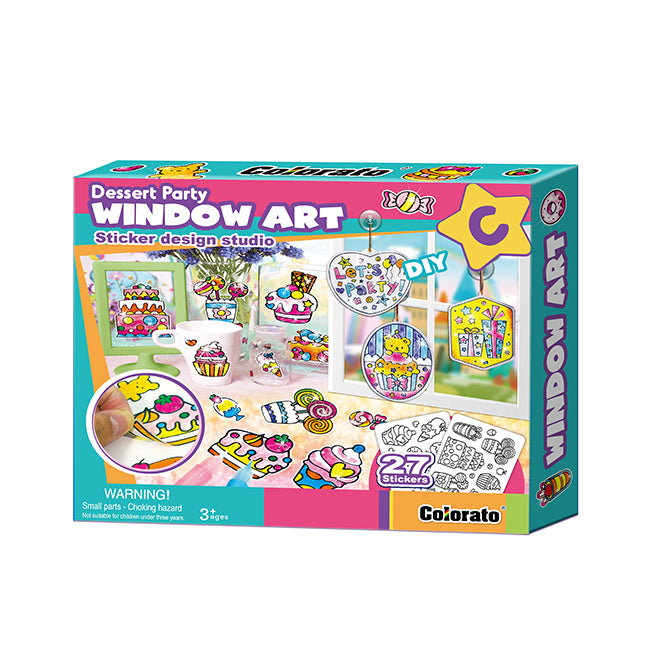 Window Art - Dessert Party