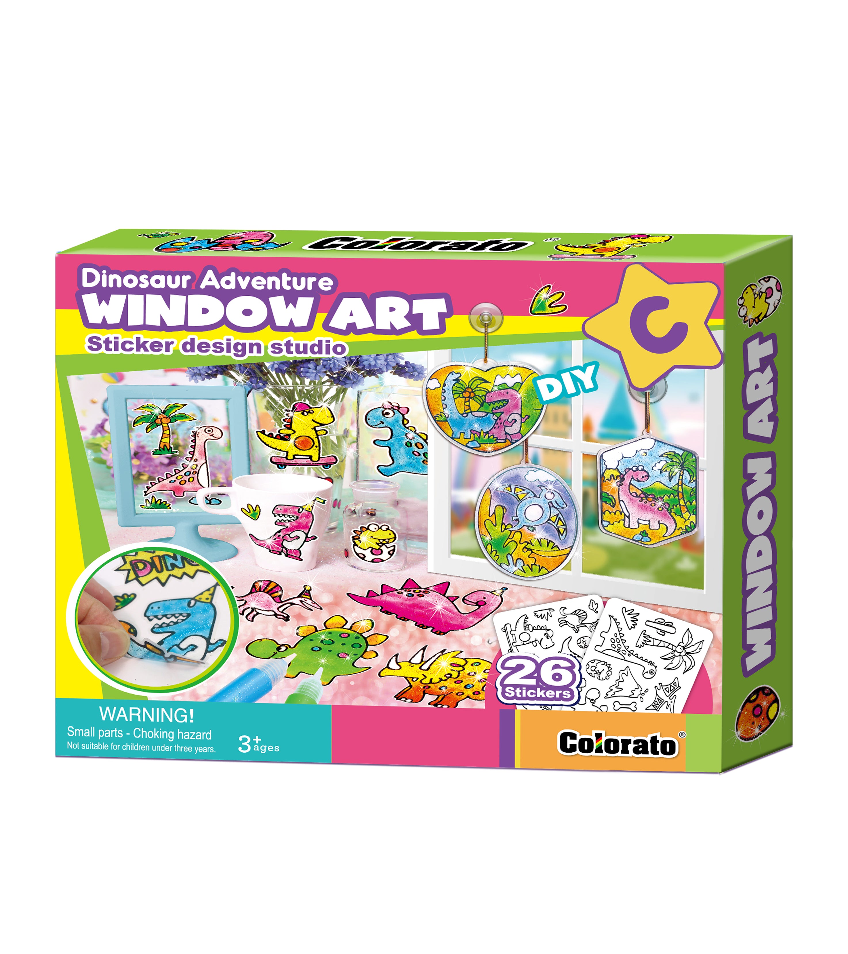 Window Art - Dinosaur Adventure