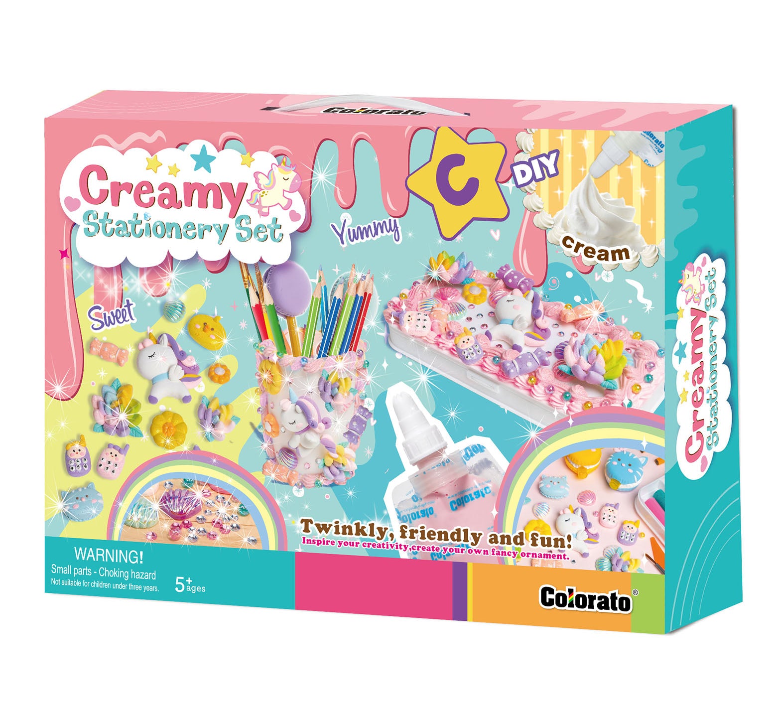 CREAMY STATIONERY SET