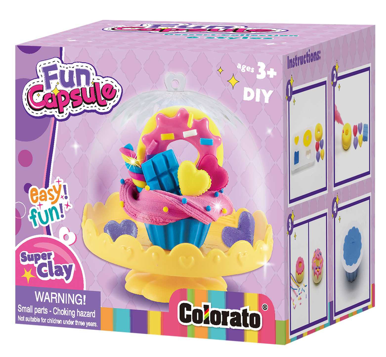 Fun Capsule: doughnut cream cake