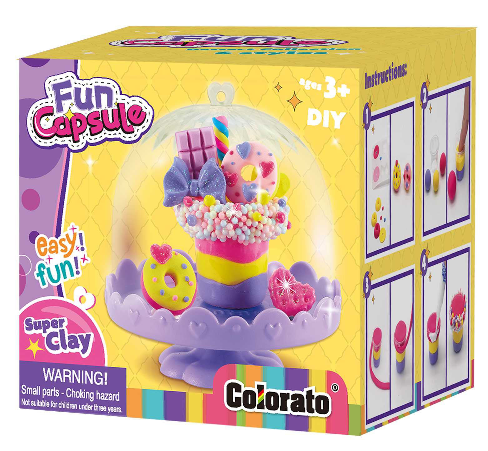 Fun Capsule: Ice cream dessert cup
