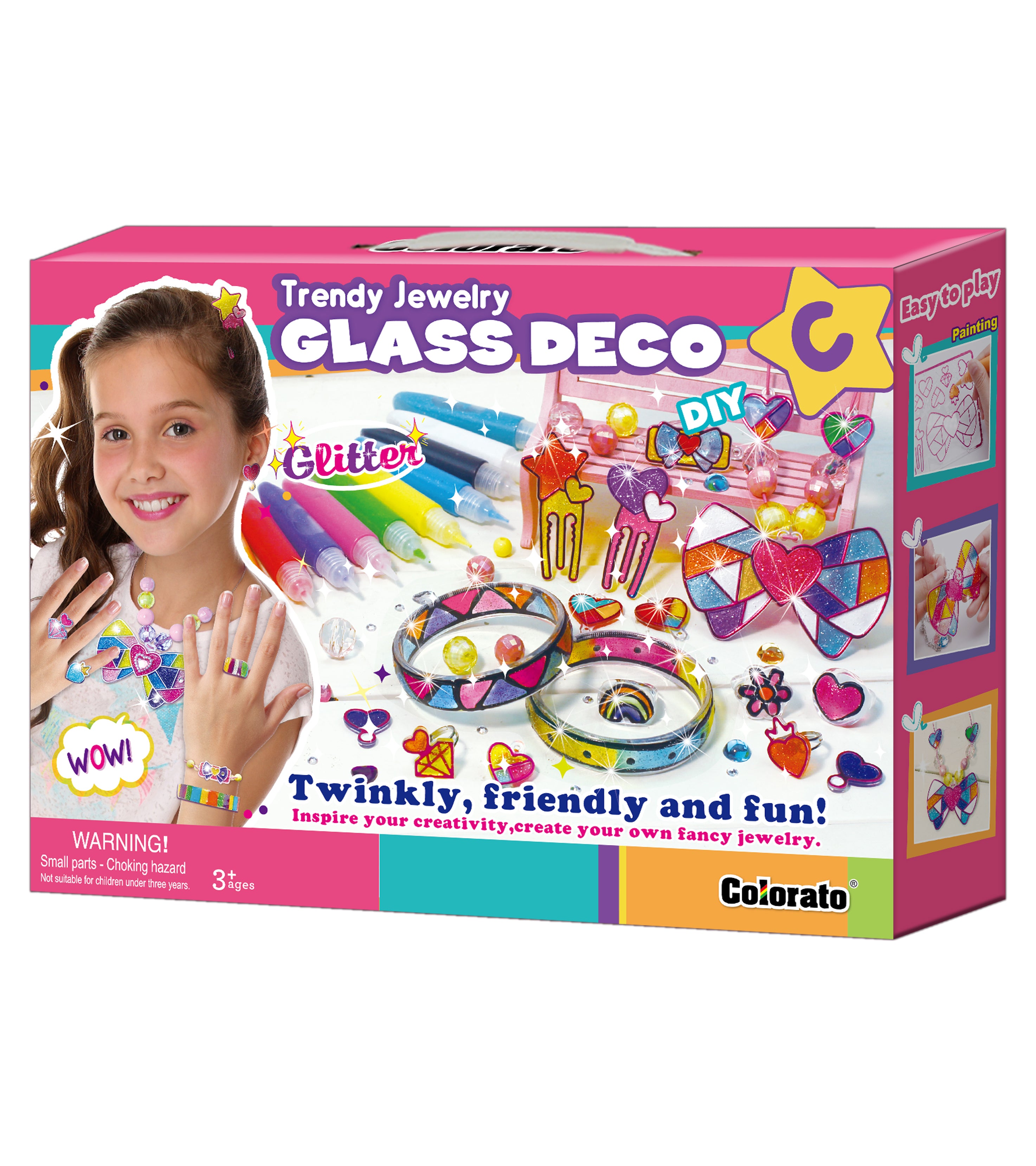 Trendy Jewelry Glass Deco