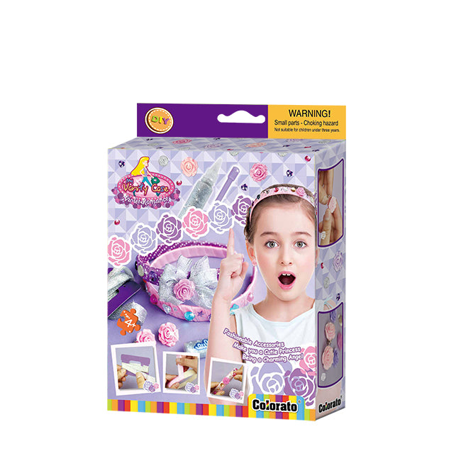 GIRL COLLECTION - MY VANITY CASE (PURPLE ROMANCE)
