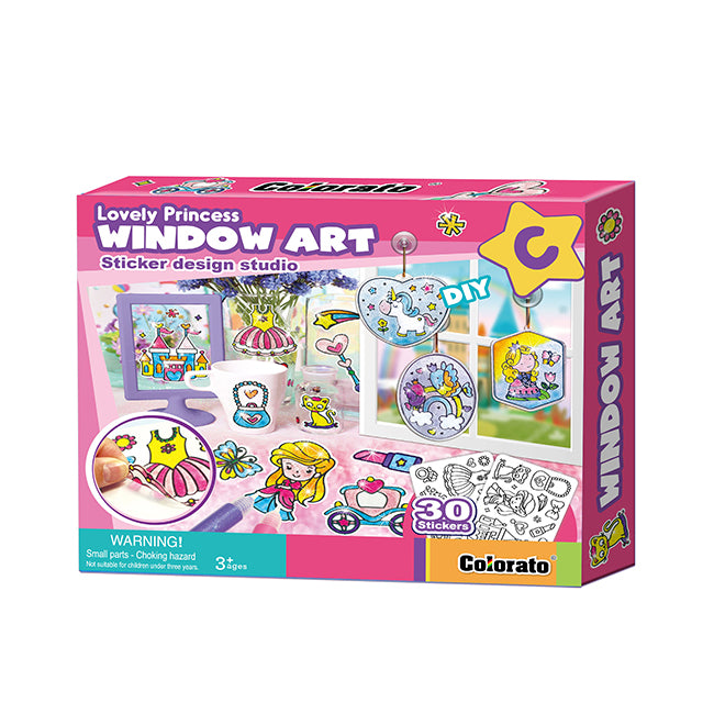 Window Art - Lovely Princess – Colorato-diy
