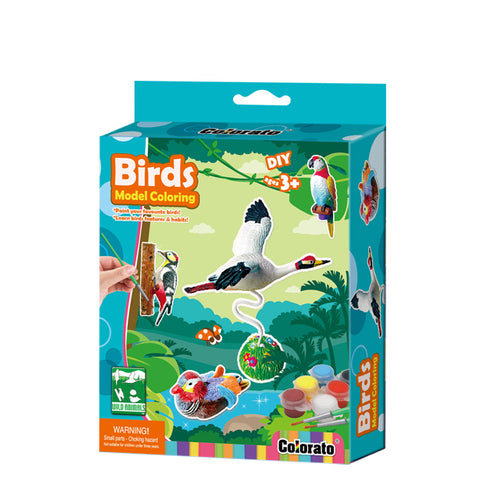 塑膠玩具/雀鳥彩繪
